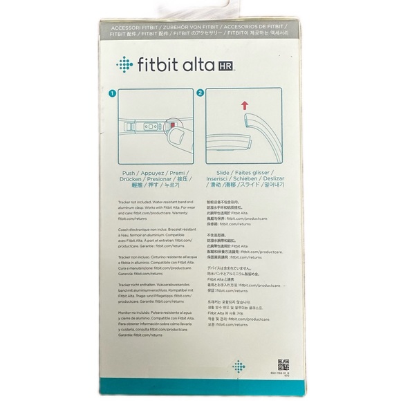 FITBIT ALTA/FITBIT ALTA HR REPLACEMENT BAND | CORAL | SZ S | - Picture 2 of 6